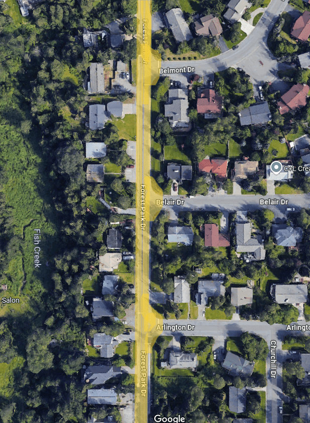 Forest Park and 3 side streets 1 Forest Park and 3 side streets 1