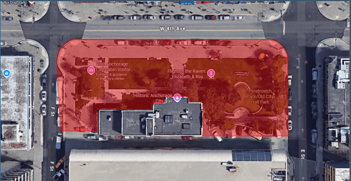 Site Overview - Peratrovich Park Marked Up
